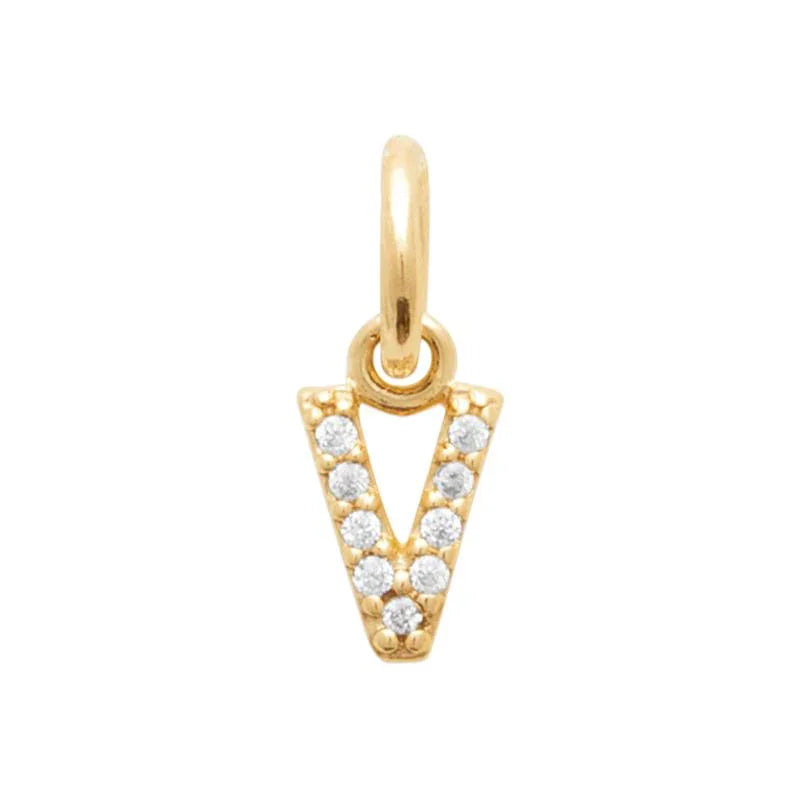 Letter Pendant – Gold Plated | Azuline view 25