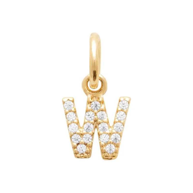 Letter Pendant – Gold Plated | Azuline view 24