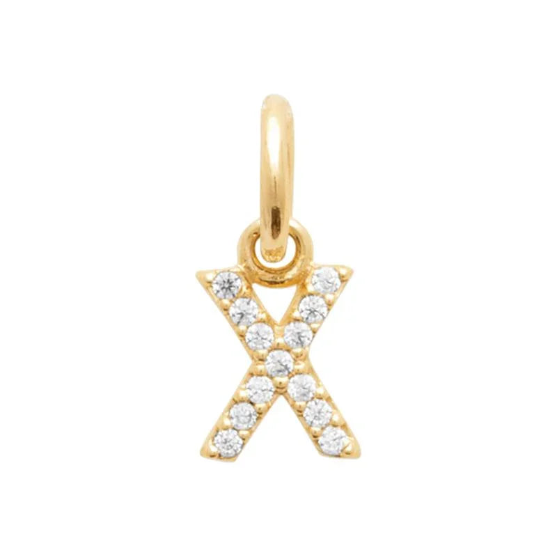 Letter Pendant – Gold Plated | Azuline view 23