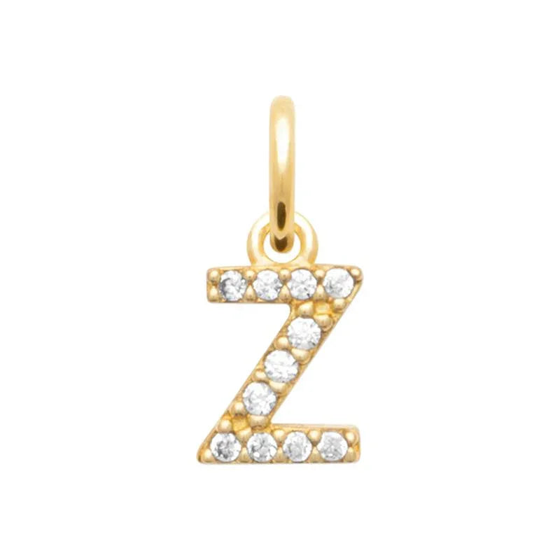 Letter Pendant – Gold Plated | Azuline view 21