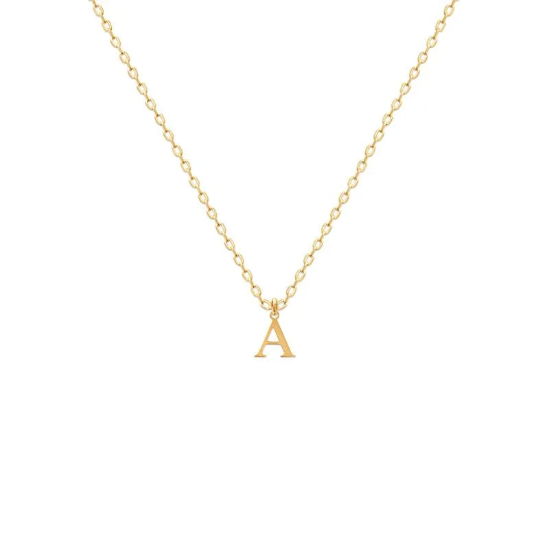 Letter Pendant – Aranyozott | Azulin nézet 2