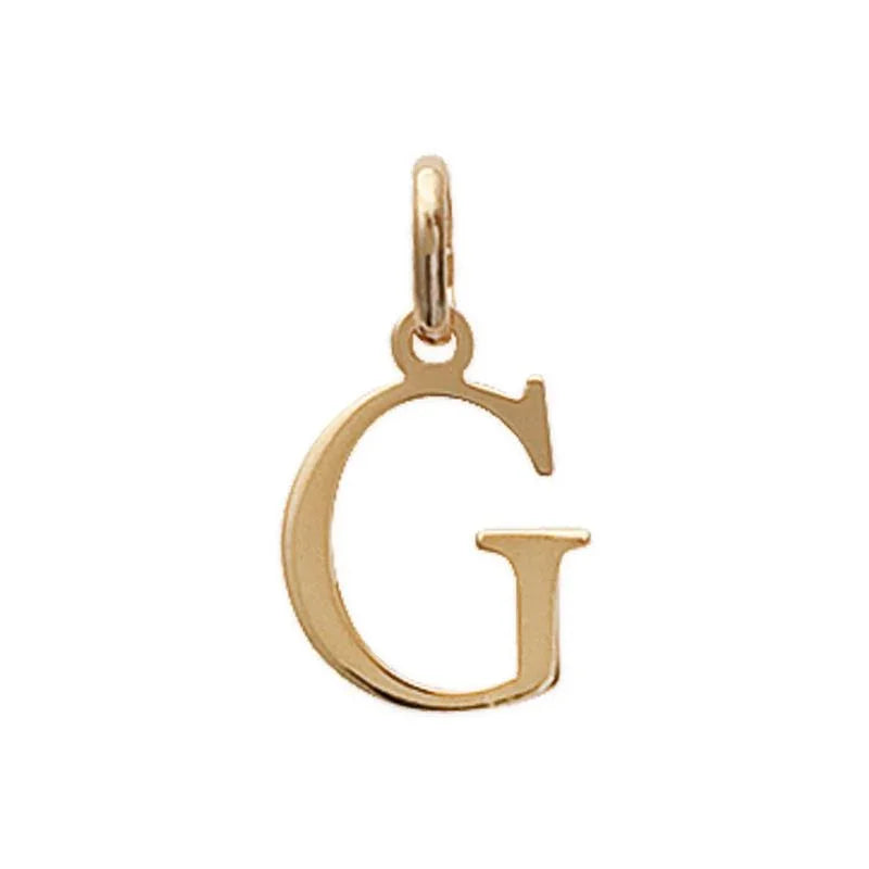 Letter Pendant – Aranyozott | Azulin nézet 4