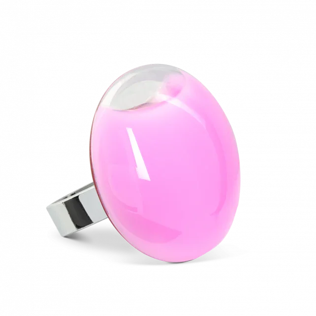 Galet Milk Medium - Bubble Gum - Ring - Pylones