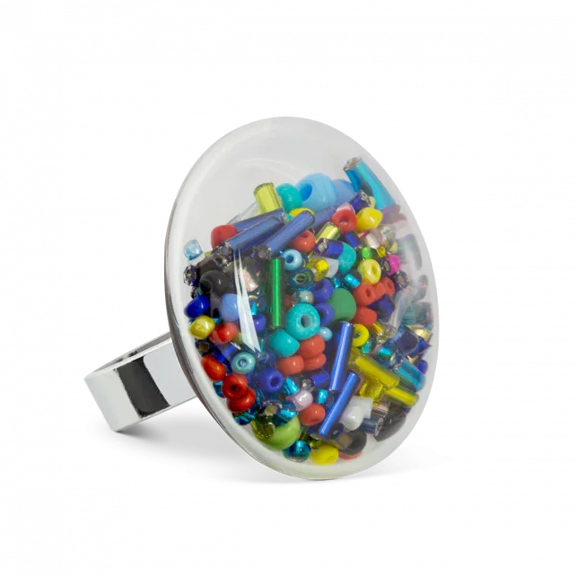 Pebble Beads Mediano - Multicolor - Anillo - Pylones