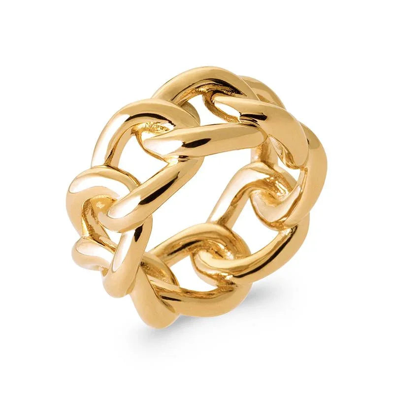 Link Ring – Forgyldt | Azulin
