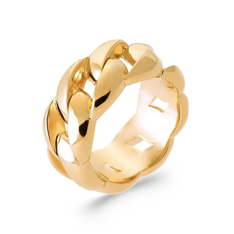 Anillo Trenzado – Chapado en Oro | Azuline