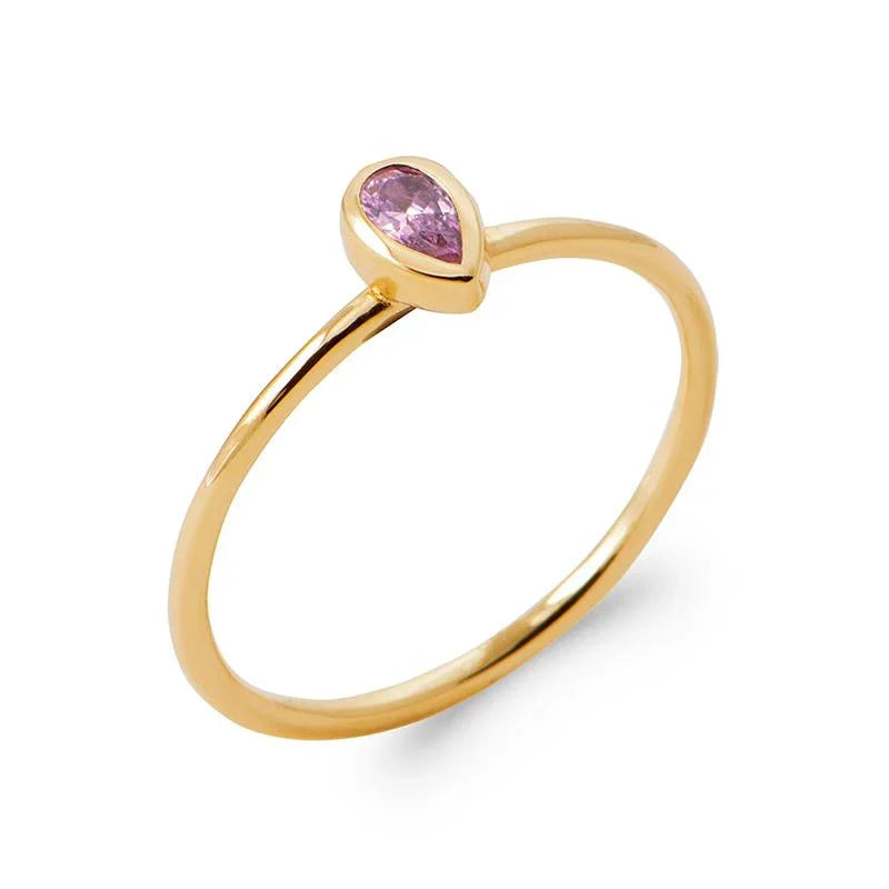 Drop Ring – Pozlacený | azulin