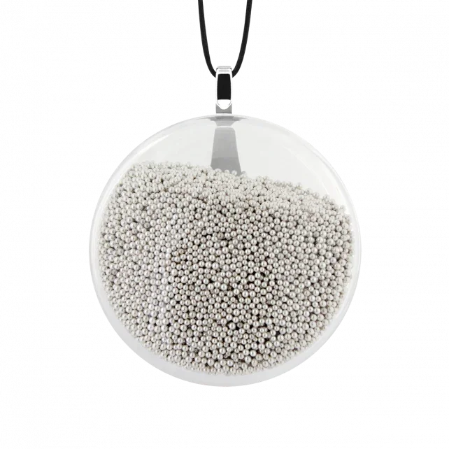 Pebble Balls Medium - Argento - Collana - Pylones
