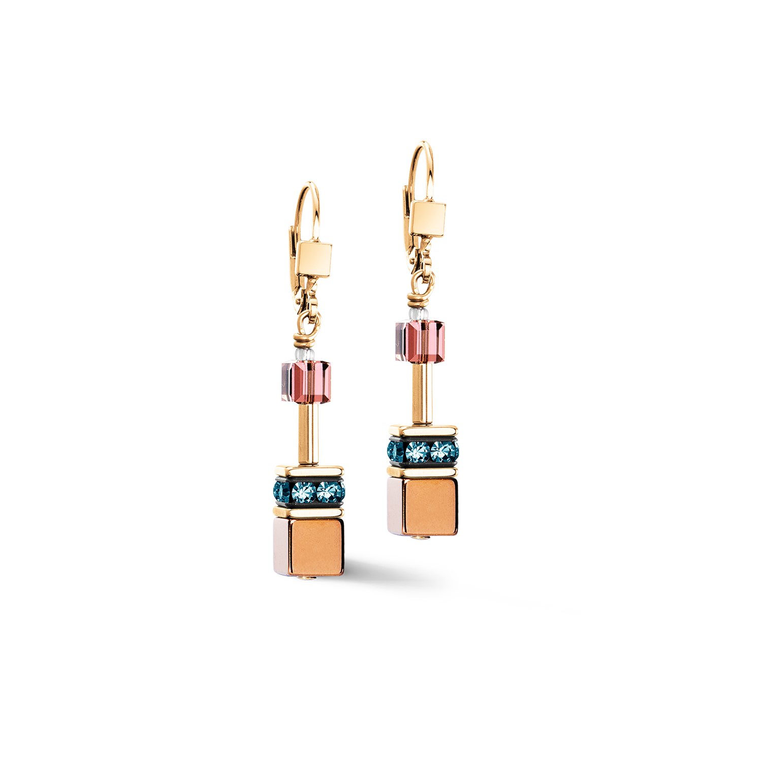 Swarovski-krystaller og gull rustfritt stål og gult gull, Løvehjerte 3015201578
