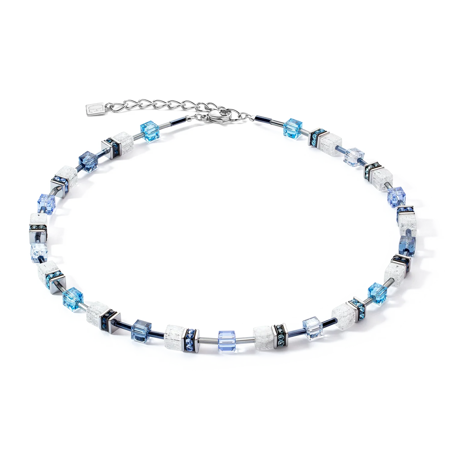 Collectie - Blauw Wit - Ketting - Leeuwenhart