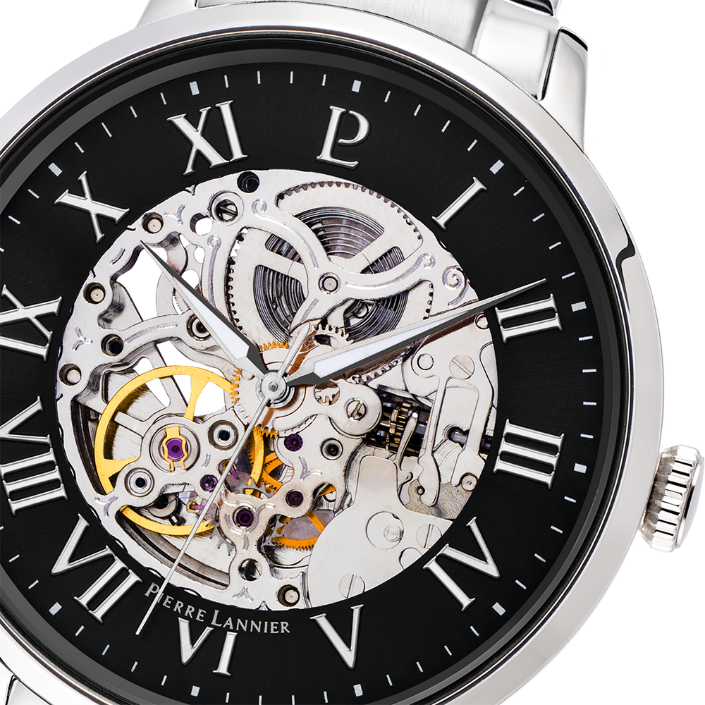 Automatic - Silver Metal - Watch - Pierre Lannier