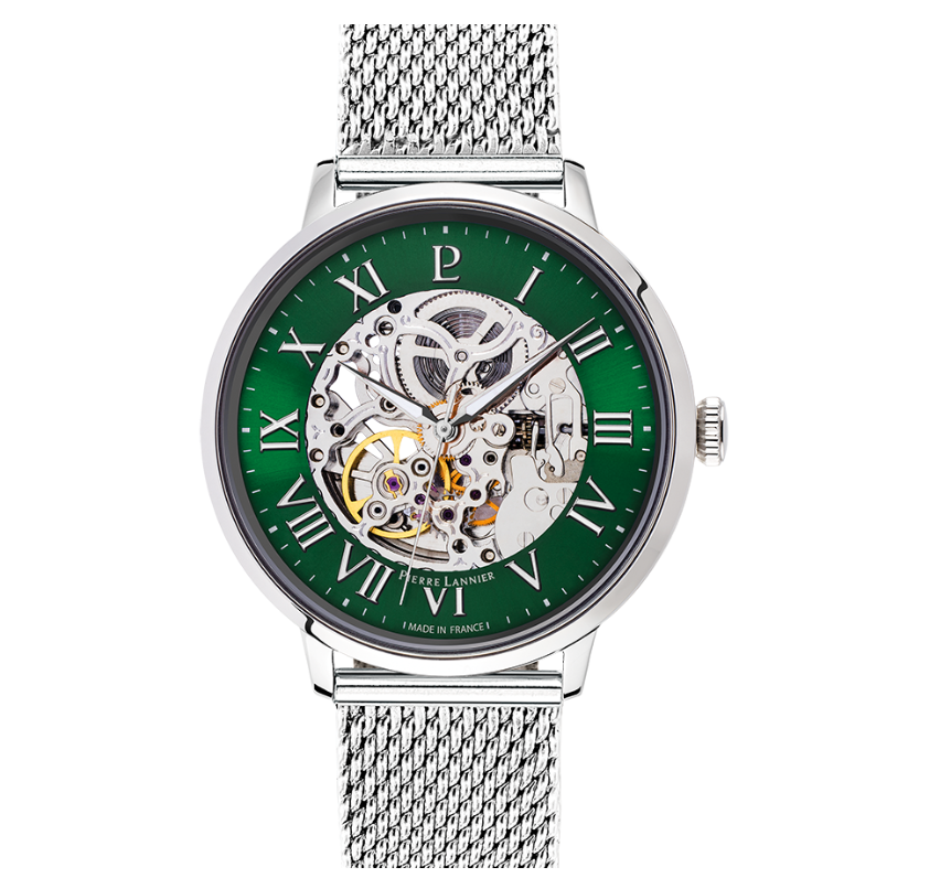 Automatic - Milanese Silver - Watch - Pierre Lannier