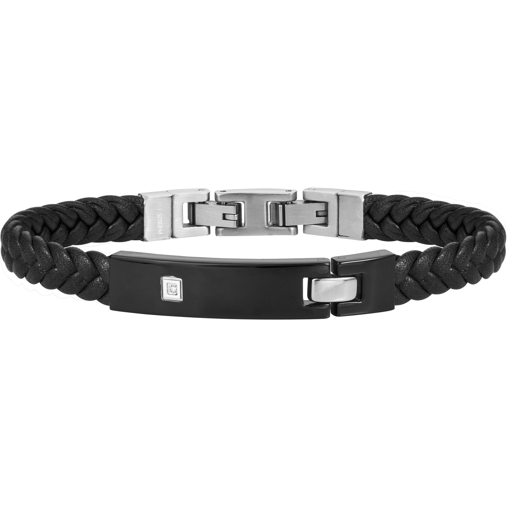 Bileklik PHEBUS Christiano Man Çelik siyah PVD 35-0876