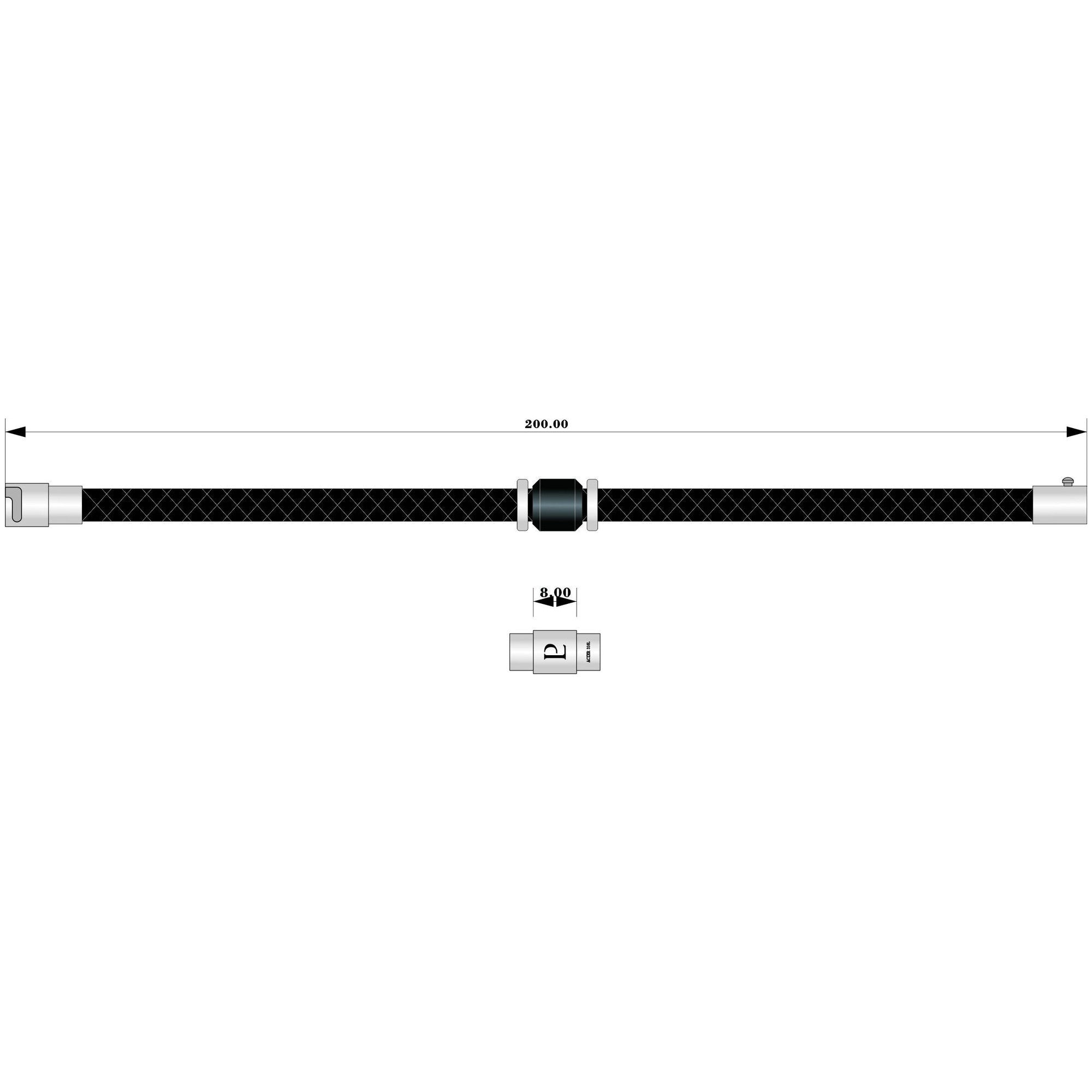 Pulseira PHEBUS 1163 Masculino Aço 316L 35-1163