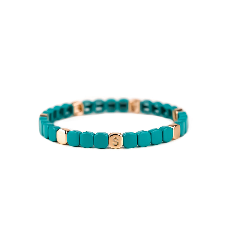 Buntes Mini - Aqua - Armband - Simone à Bordeaux