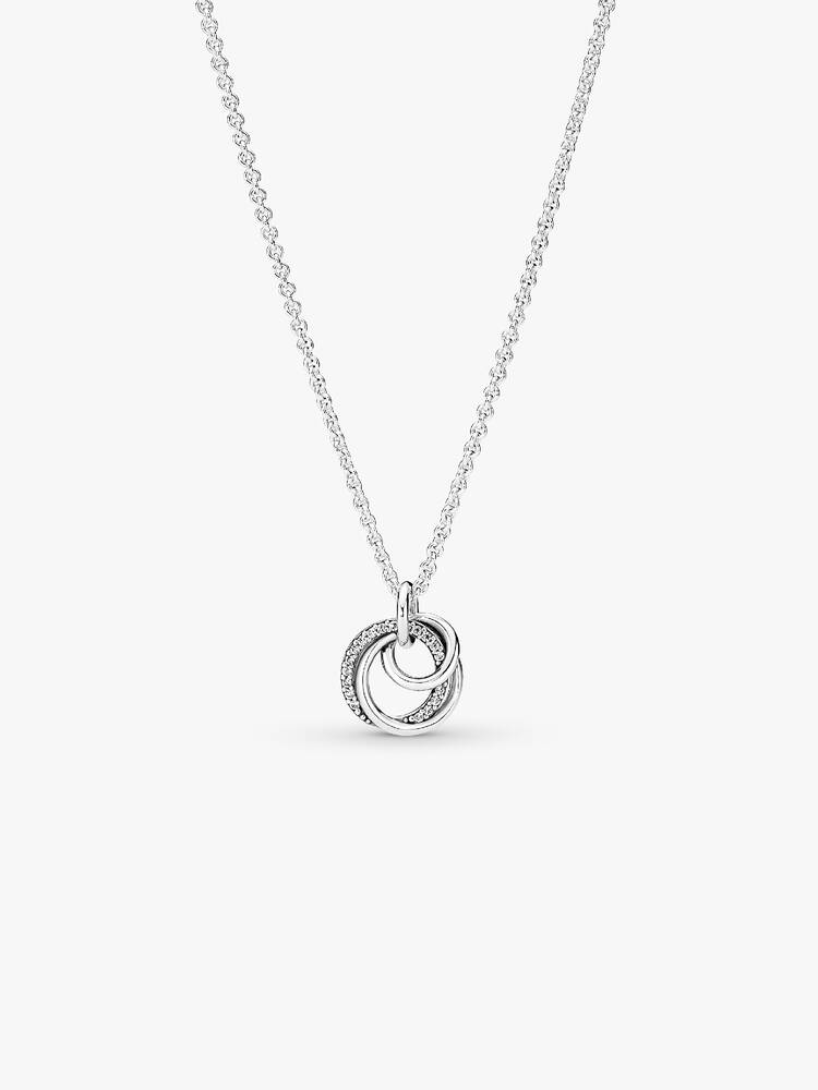 Collana Pandora - Collana con ciondolo a cerchi My Family Forever | 391455C01