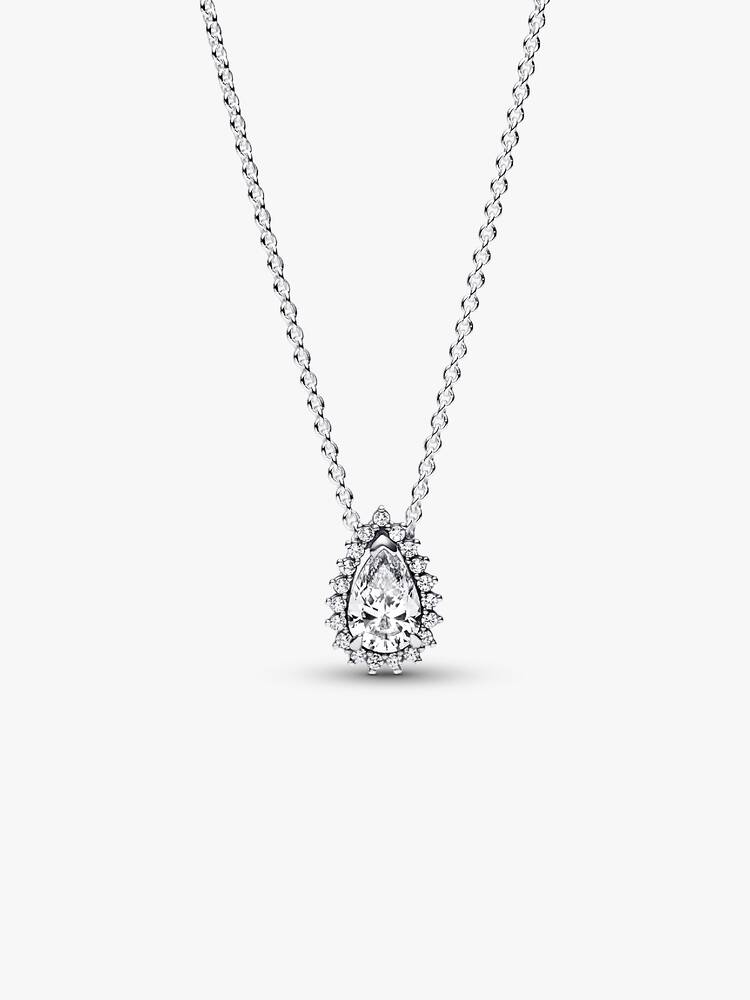 Colar Pandora - Sparkling Pear Halo | 392832C01