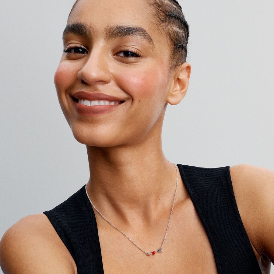 Layered Pandora Necklace Women's Pandora Necklace Pandora