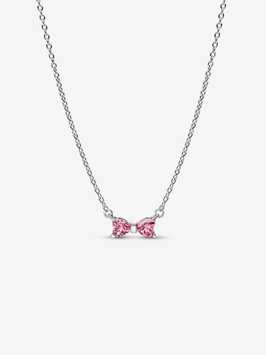 Silver Rosa rosett Halsband | Pandora  Azuline