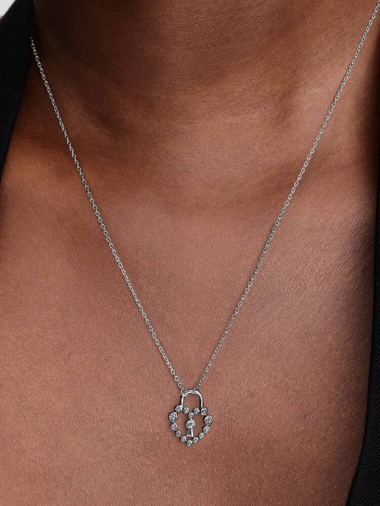 Pandora Halsband - Hjärtahänglås