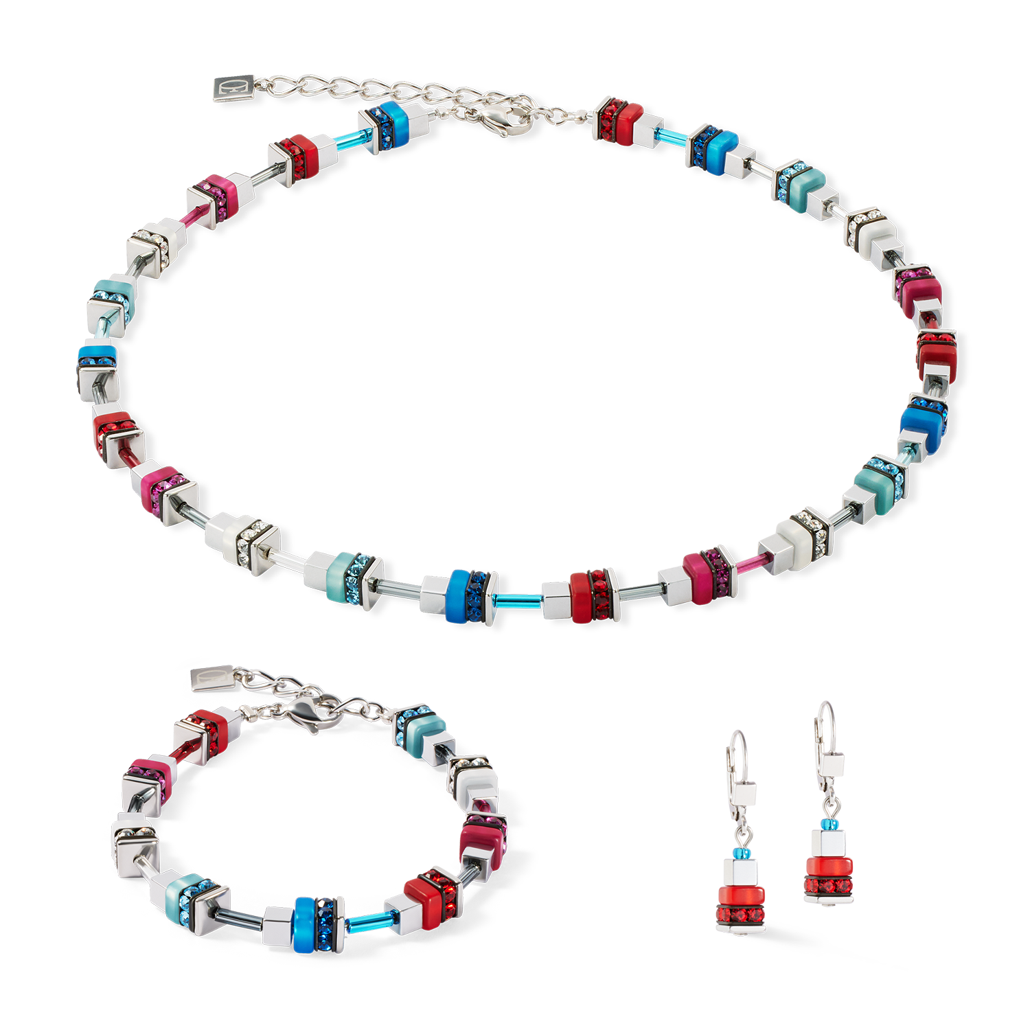 Collection 4413 - Multicolor Silver - Bracelet - Cœur de Lion