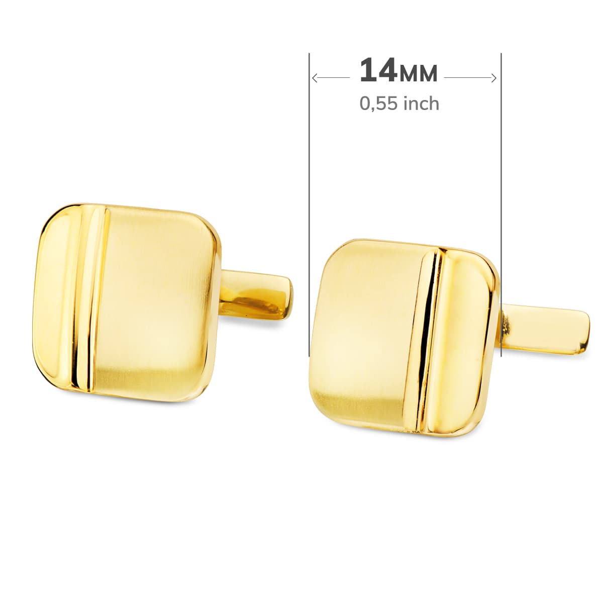 18K Manschettenknöpfe