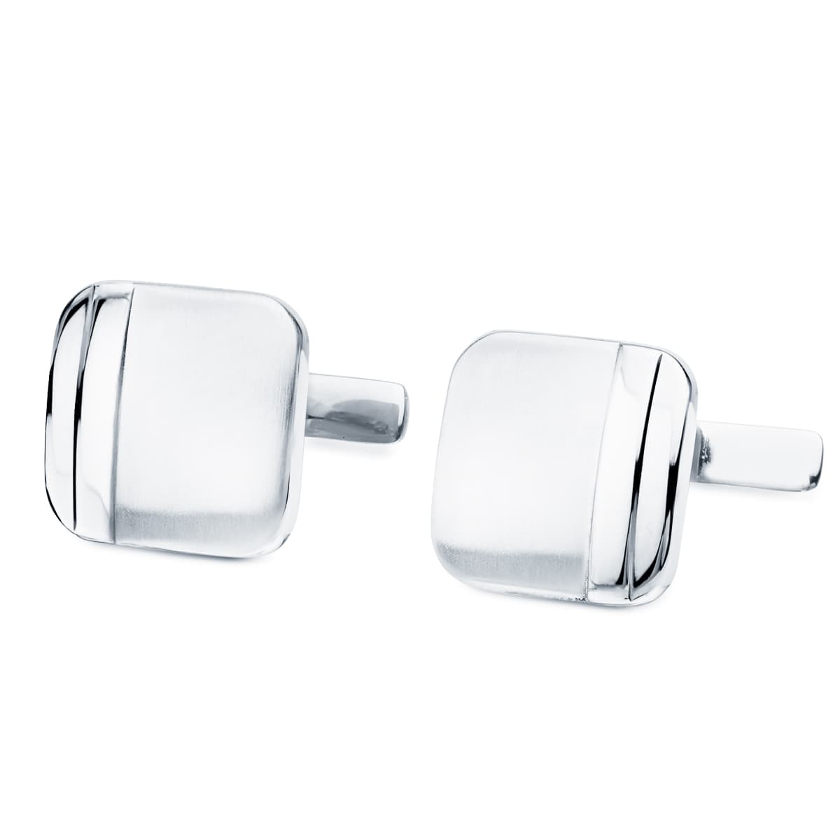 Abotoaduras 18K 14X14 mm