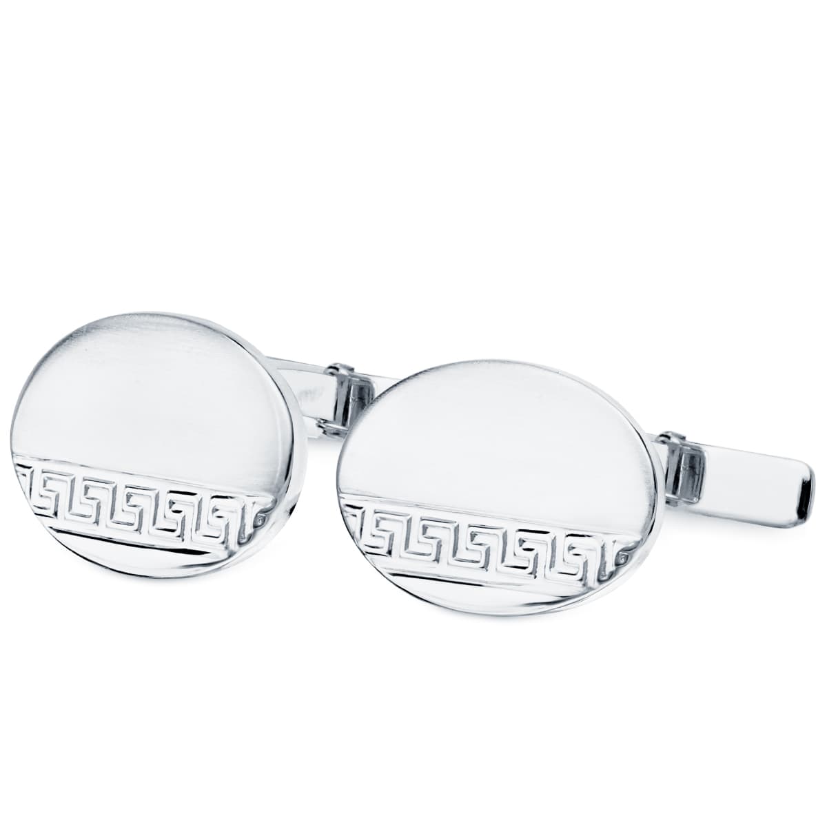 18K mansjettknapper 18X13 mm