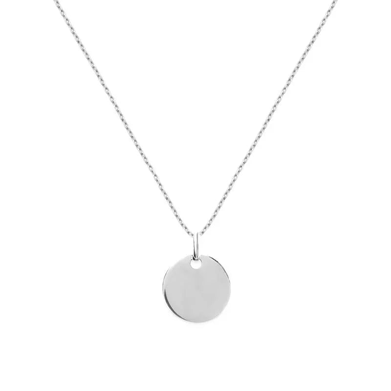 Medaljhalsband – Silver | Azulin