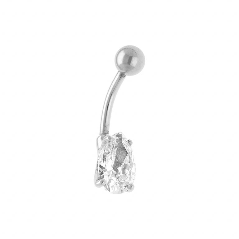 Druppelpiercing – Zilverstaal | Azulin