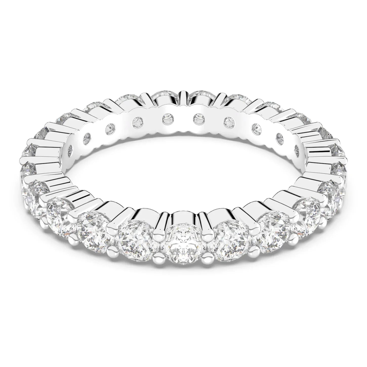 Anillo Vittore Mujer Talla XL Blanco Plata – Swarovski vista 2