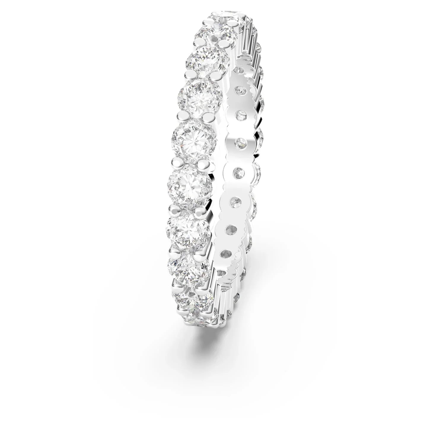 Anillo Vittore Mujer Talla XL Blanco Plata – Swarovski vista 3