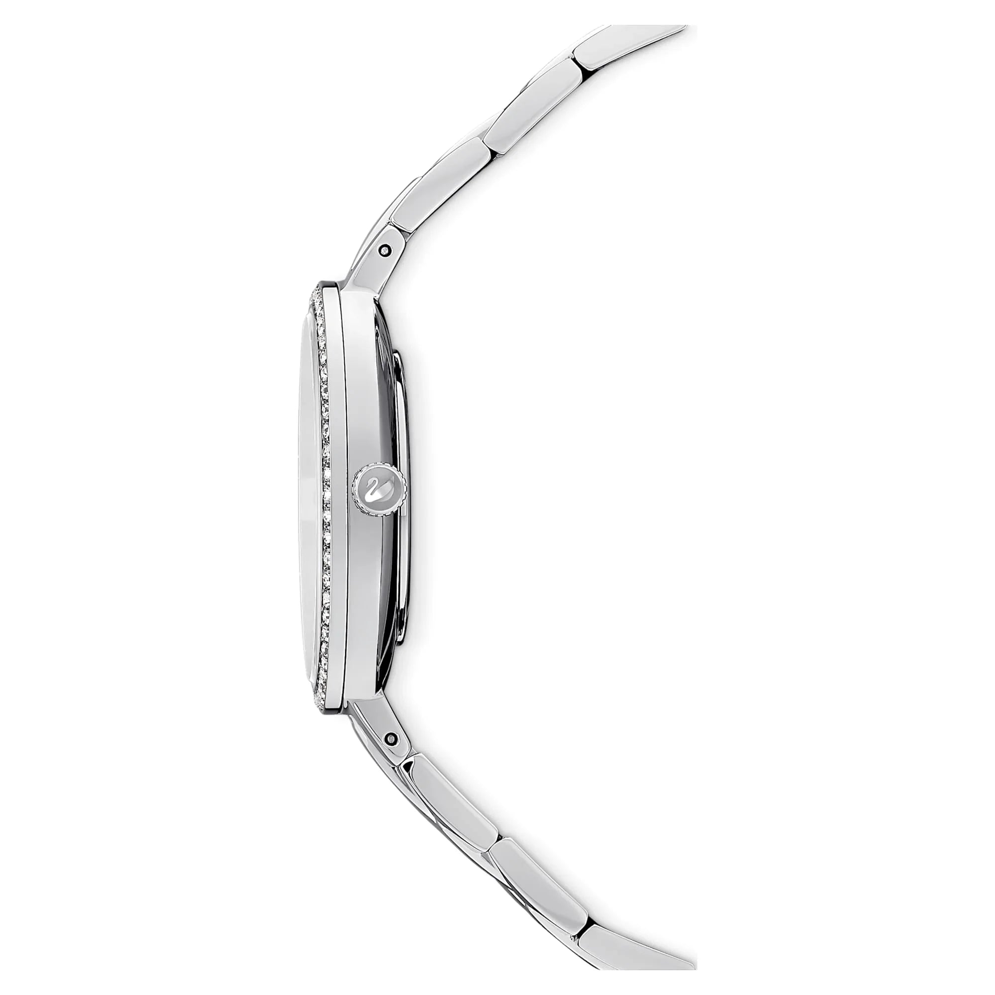 Γυναικείο Ασημένιο Ατσάλινο Ρολόι Cosmopolitan – όψη Swarovski 4