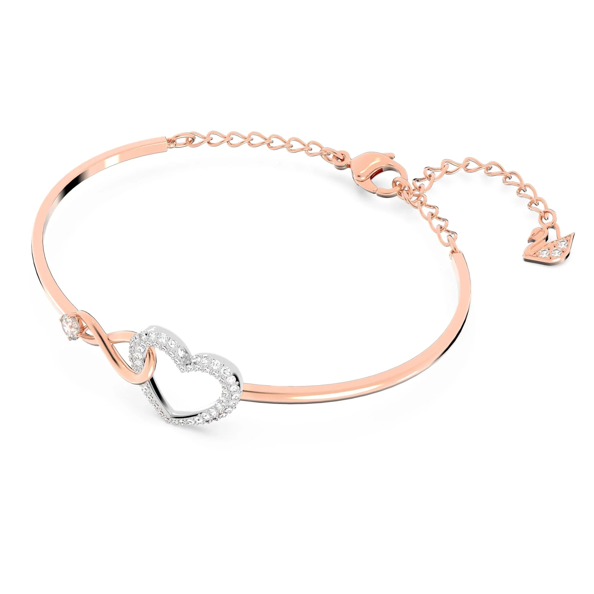 Hiperbola – Fehér keverék – Karperec – Swarovski nézet 3