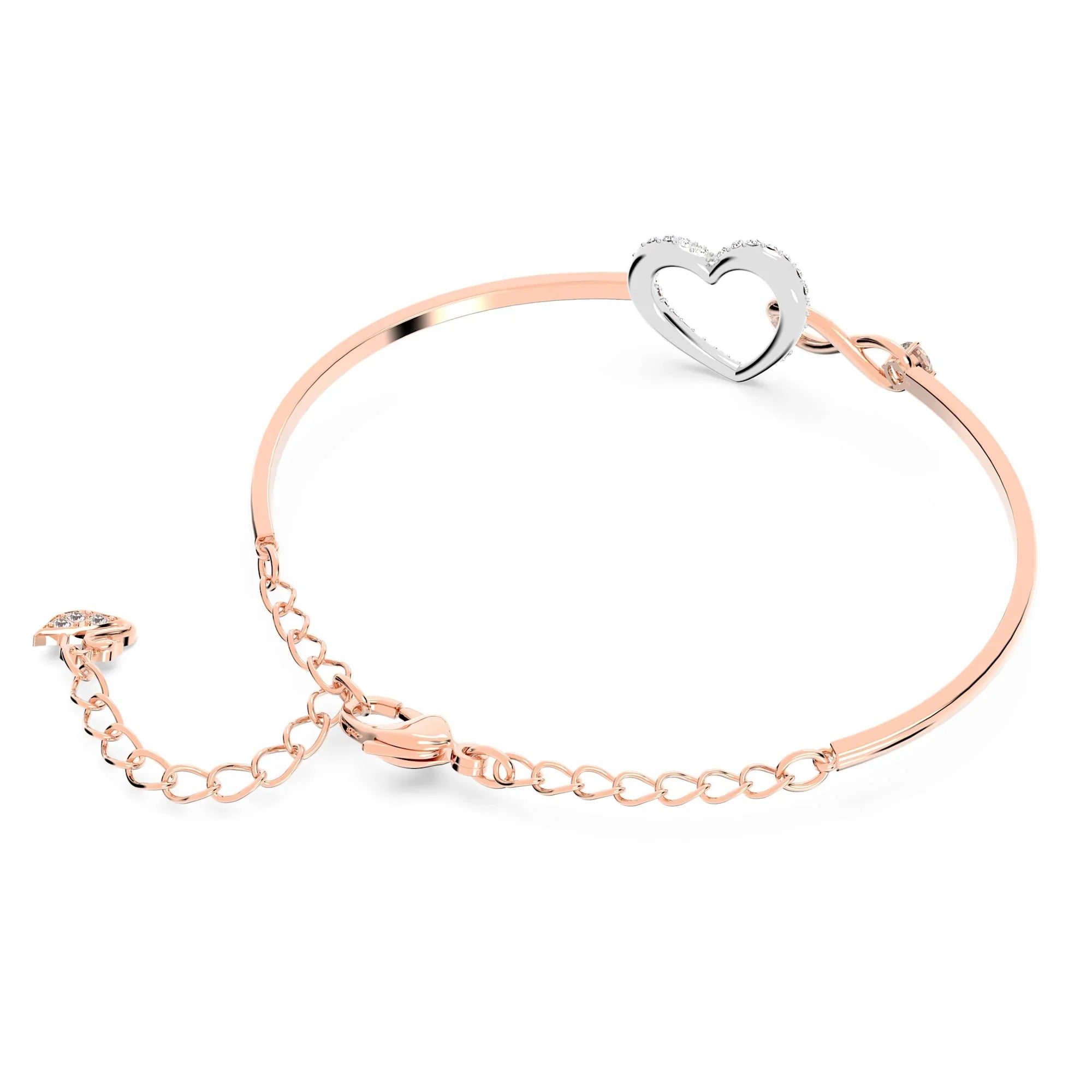 Hiperbola – Fehér keverék – Karperec – Swarovski nézet 5