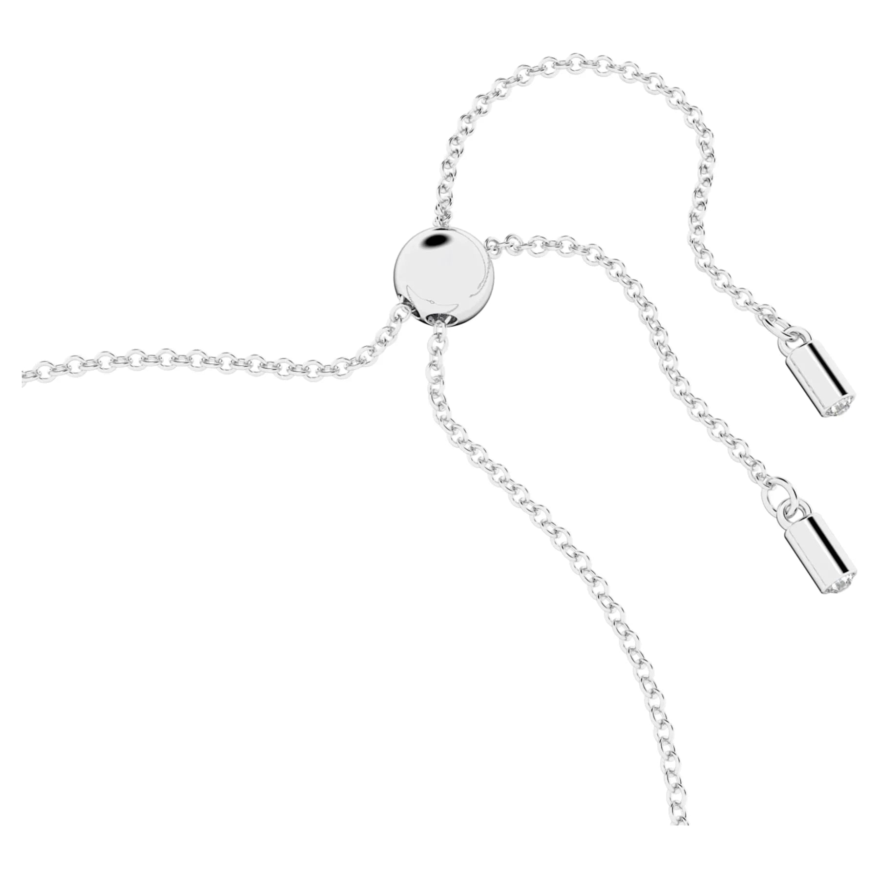 Hiperbola - Fehér ezüst - Karkötő - Swarovski nézet 5
