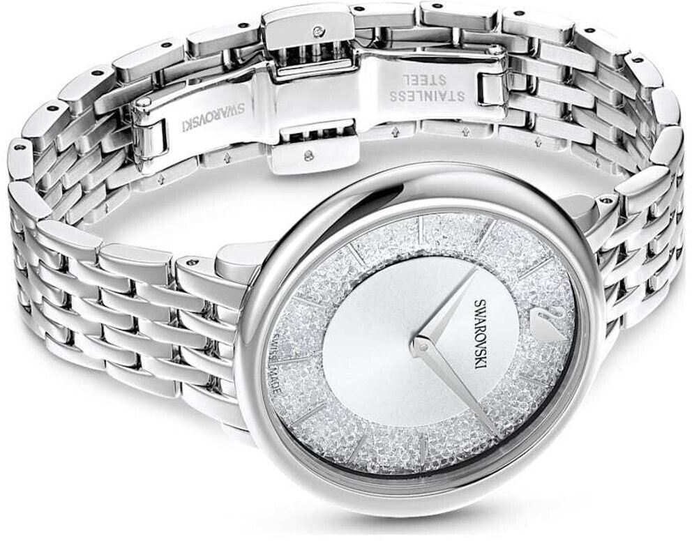 Crystalline Chic Gray Steel Women's Watch - Swarovski