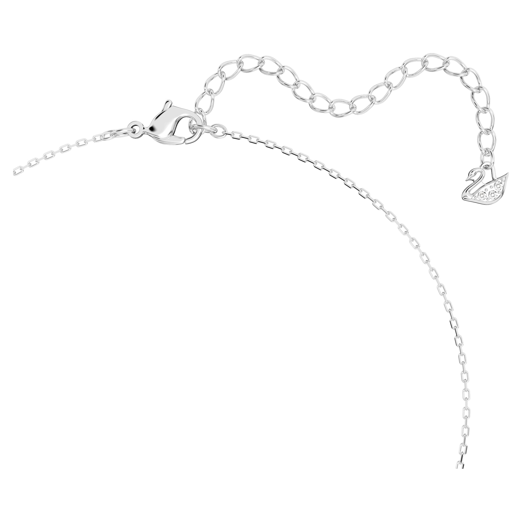Attract Group medál, fehér ezüst, különböző méretekben – Swarovski nézet 4