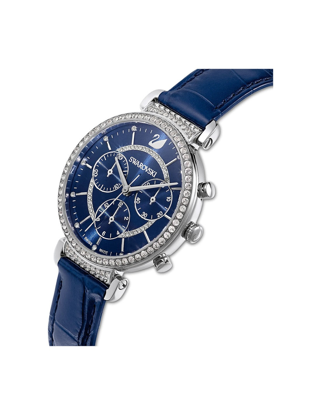 Women's Chrono Blue Watch - Swarovski