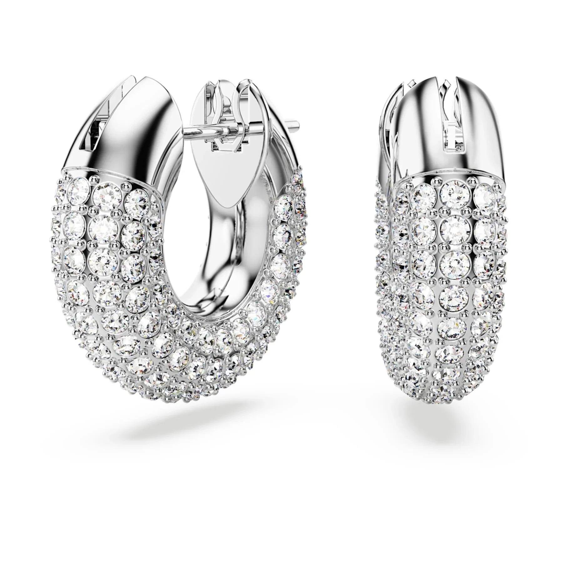 Női Dextera fehér ezüst fülbevaló – Swarovski