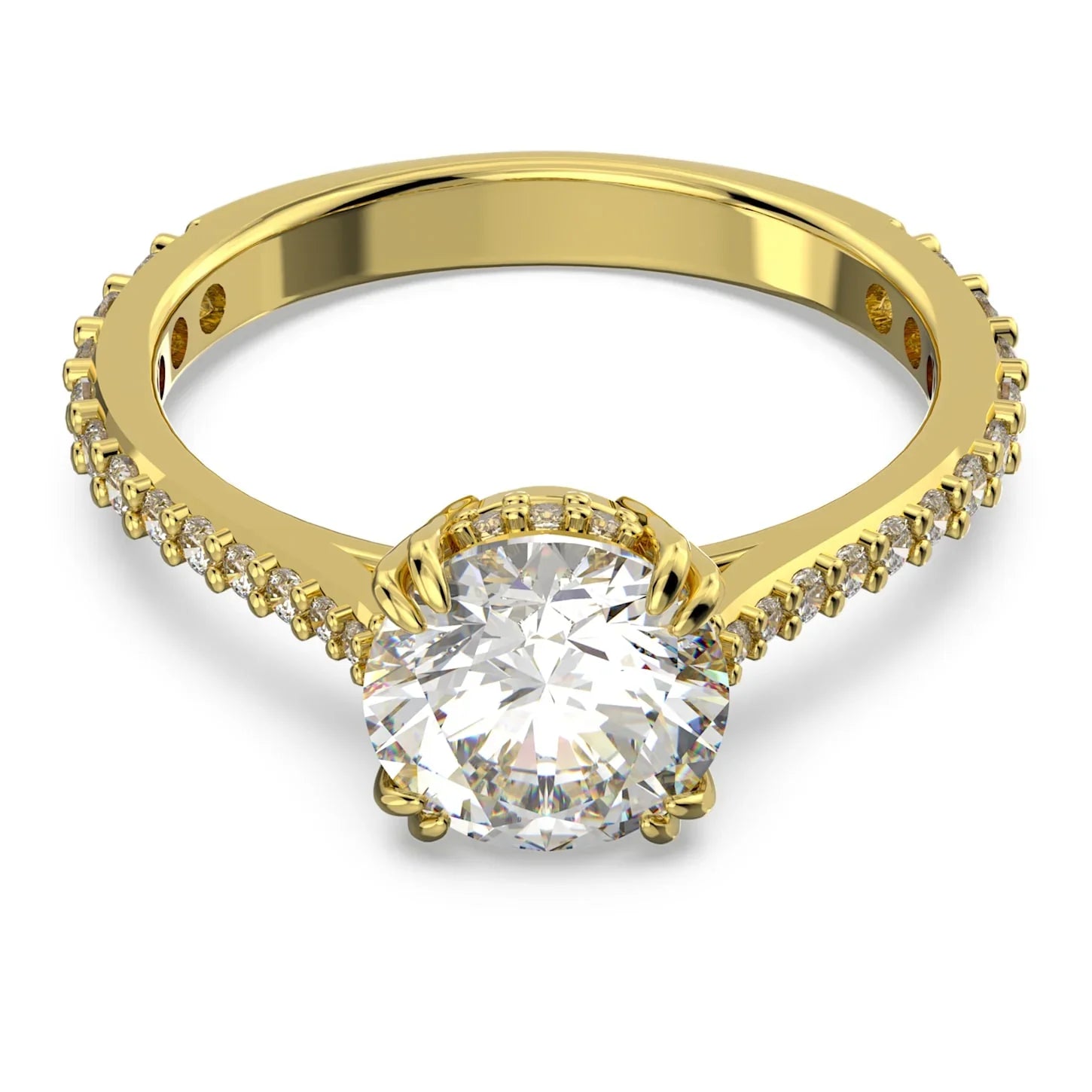 Anillo Mujer Constella Princesa Oro Blanco – Swarovski
