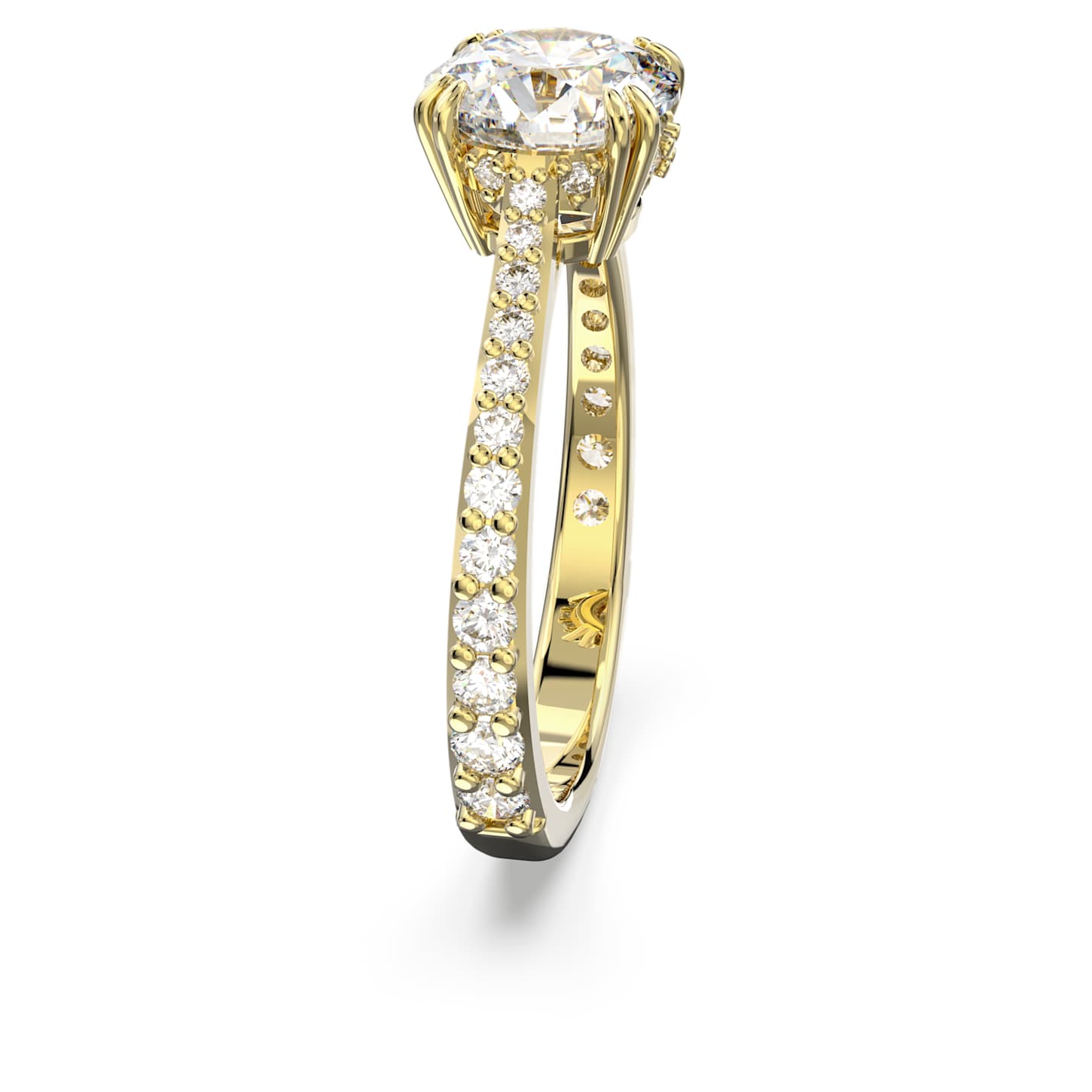 Anello da donna Constella Princess in oro bianco – Swarovski