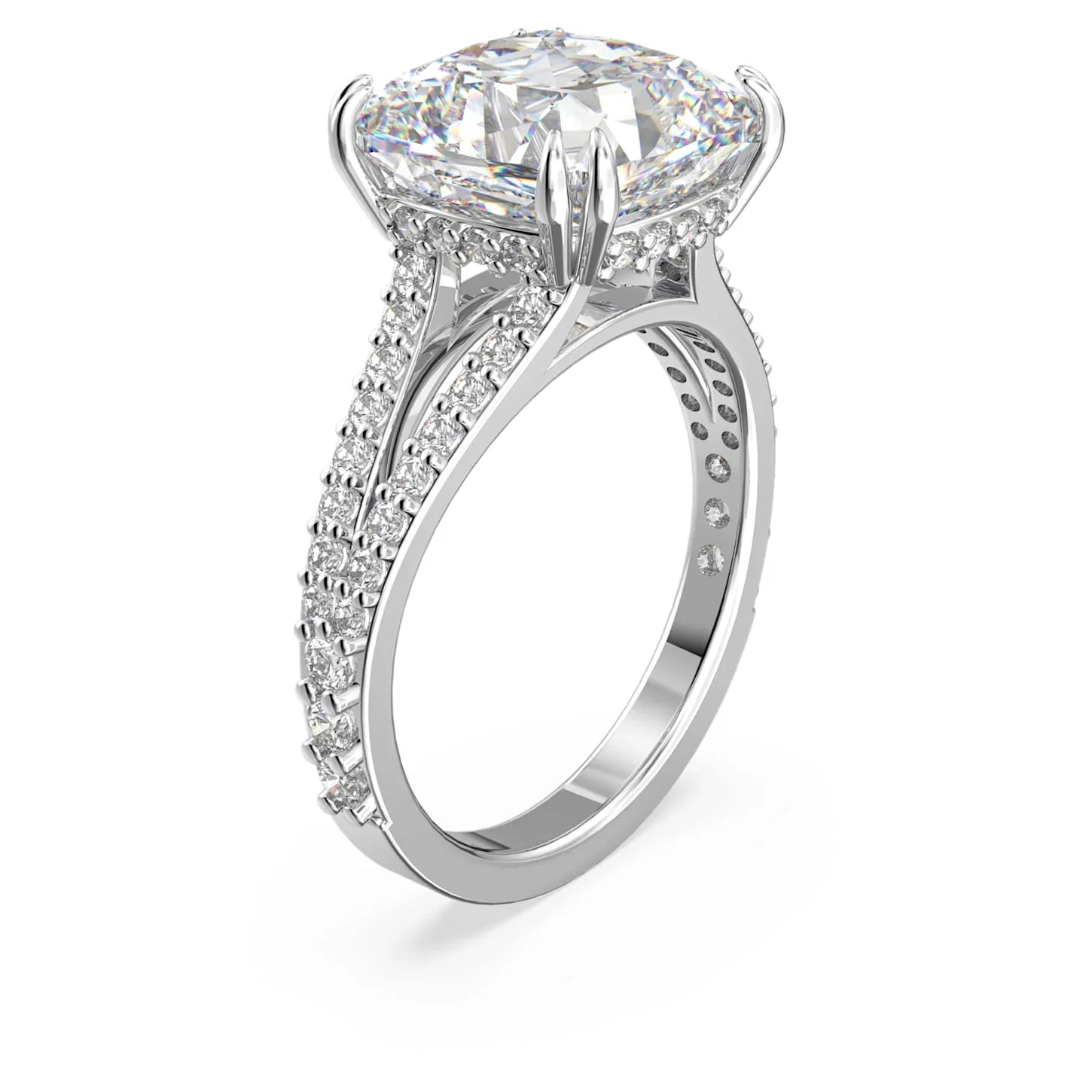 Anillo Mujer Constella Cocktail Blanco Plata – Swarovski vista 3