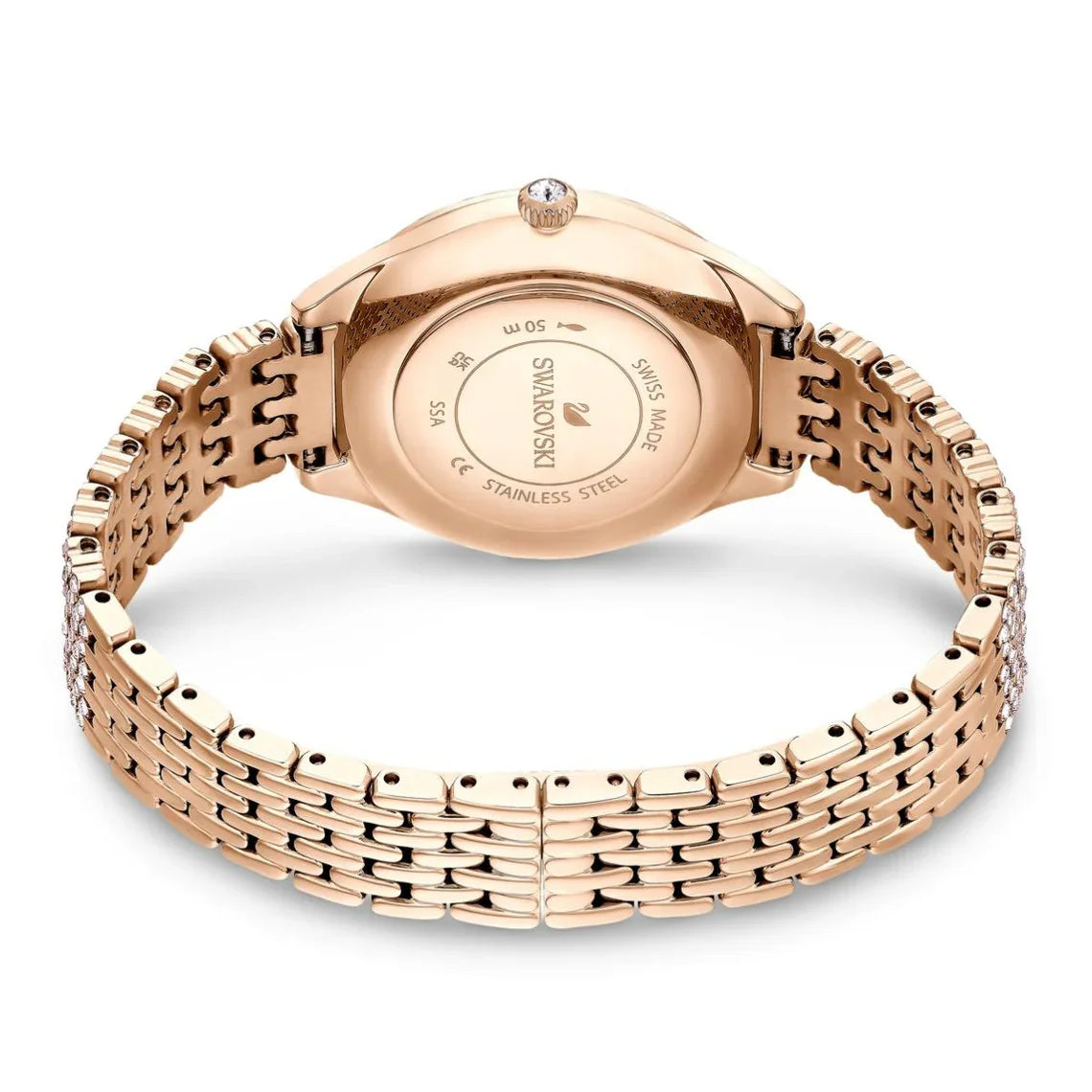 Dámské hodinky Attract Crystal Rose Gold – pohled Swarovski 2