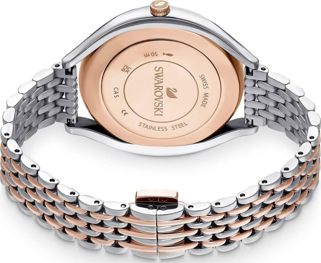 Crystalline Aura - Rose gold - Watch - Swarovski