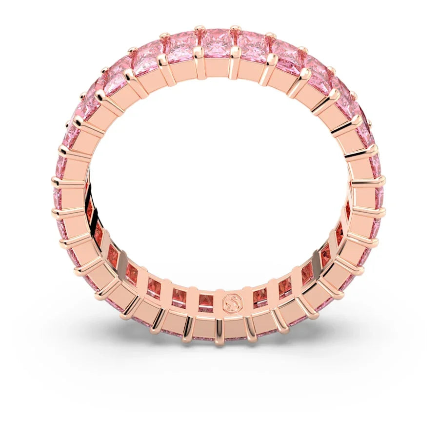 Matrix Baguette Rose női gyűrű Rose Gold – Swarovski nézet 4