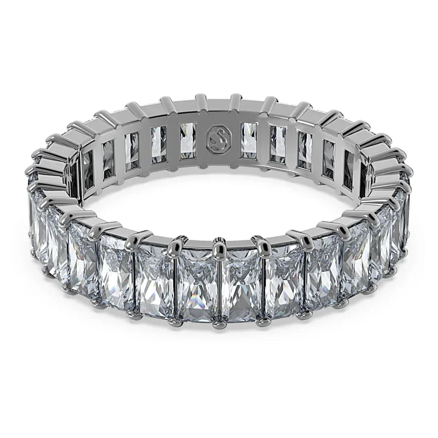 Swarovski Ring - Matrix - Grau & Schwarz