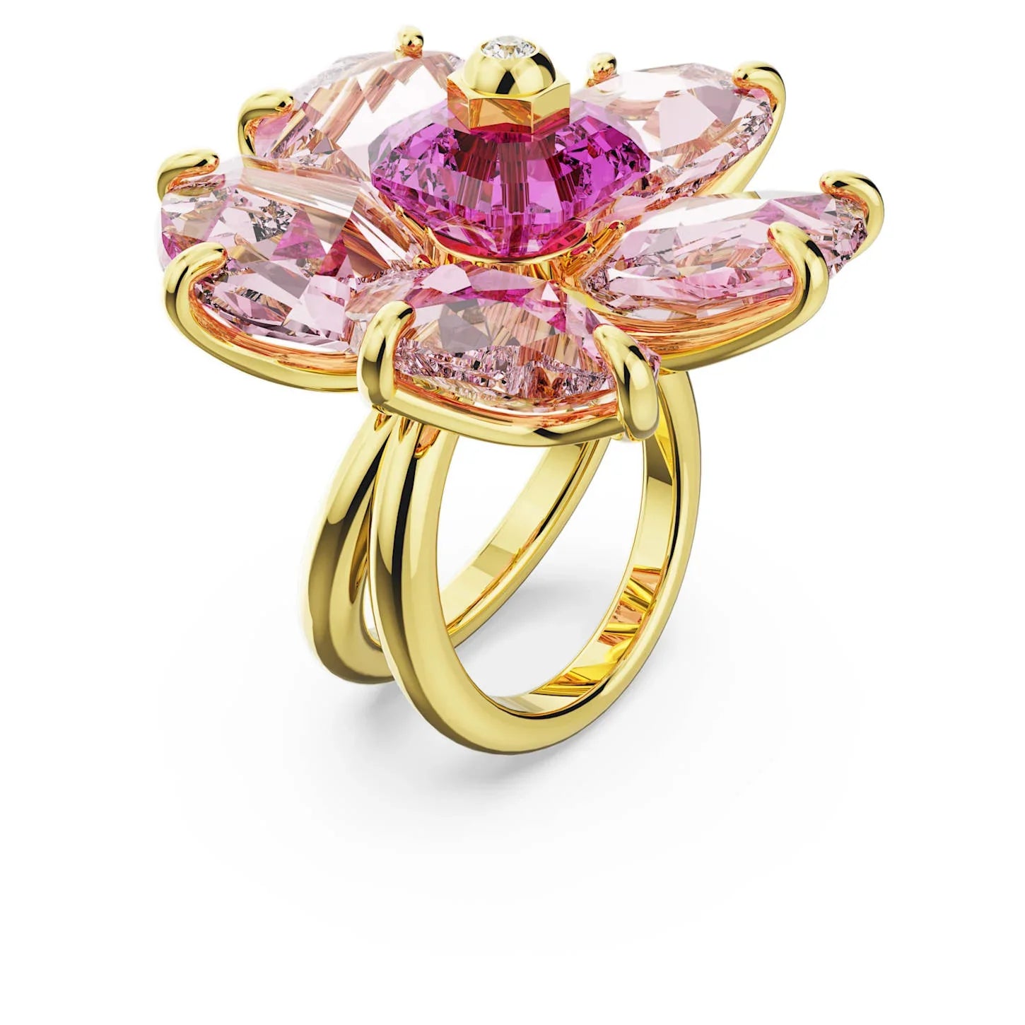 Anillo Idyllia Cocktail Mujer Oro Rosa - Swarovski vista 2