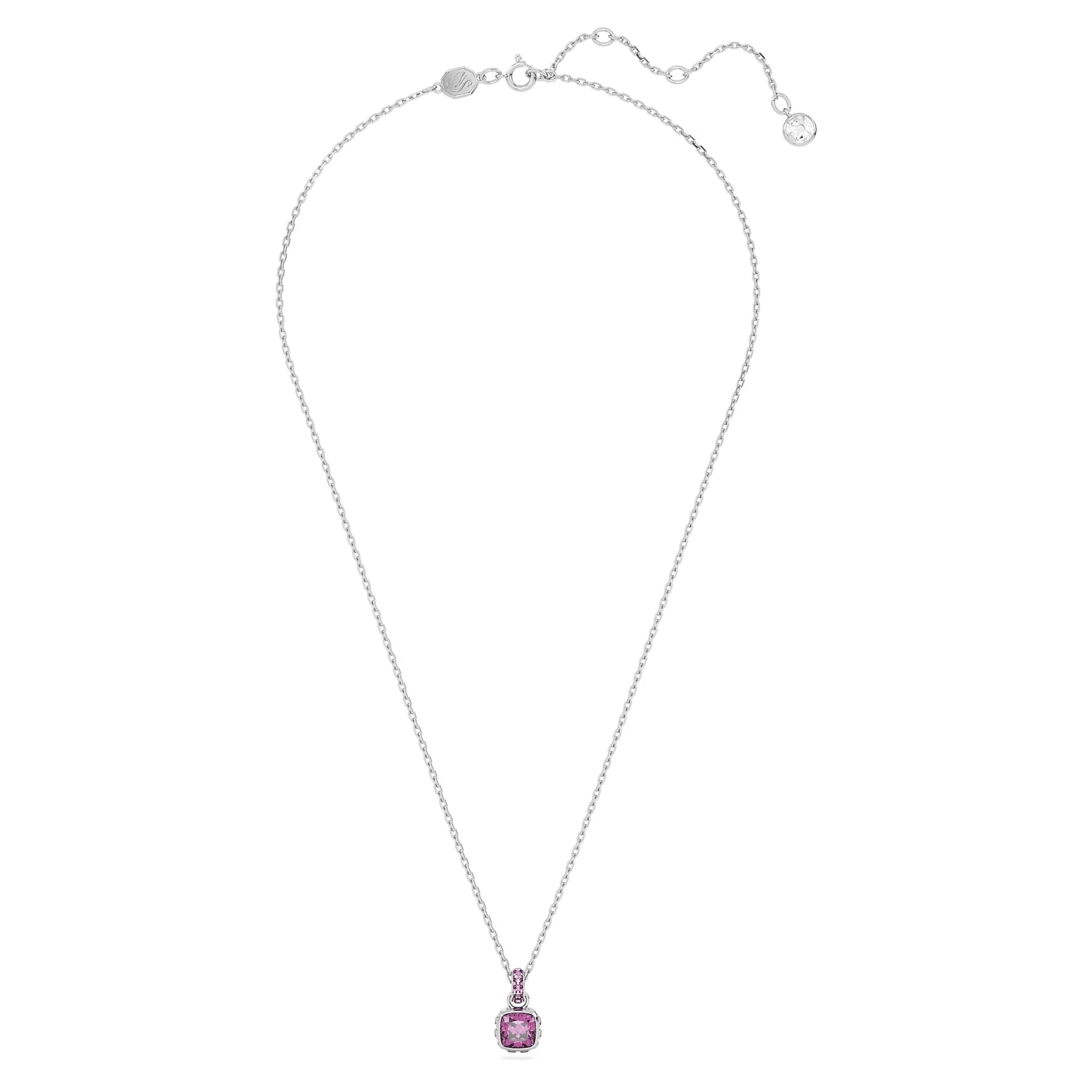 Februari Birthstone Halsband Lila Silver – Swarovski view 3