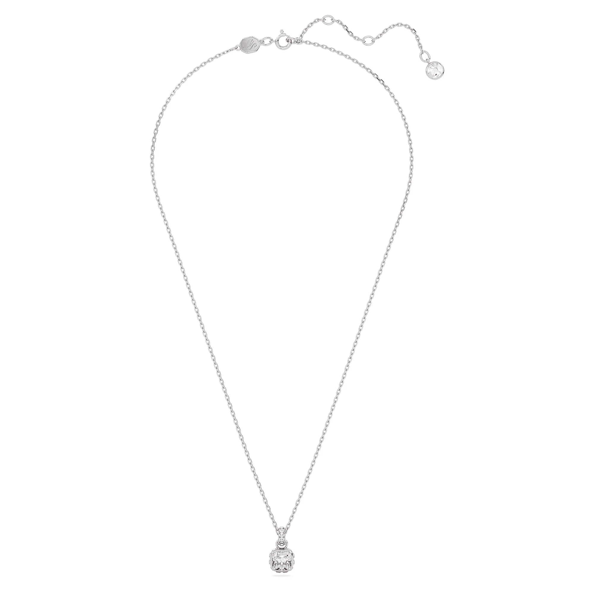 Colier June Birthstone Pink Silver – Vedere Swarovski 3